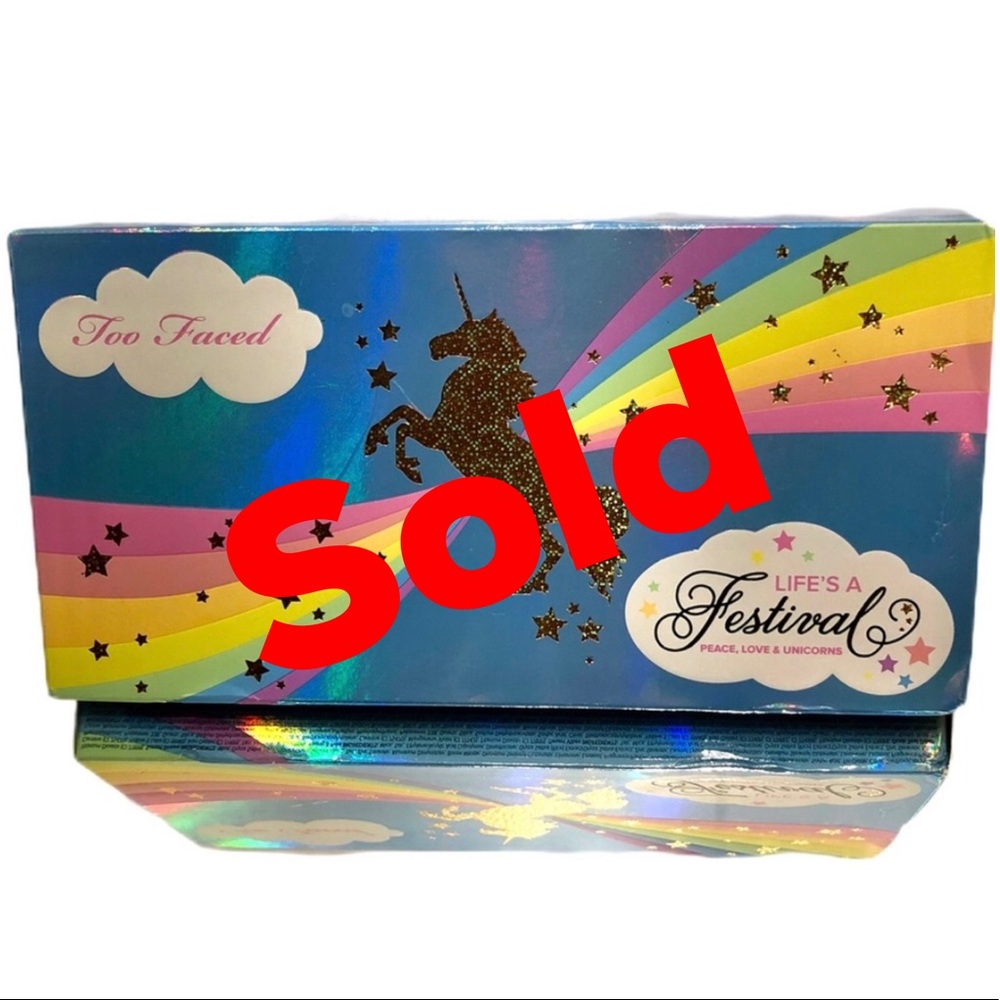 Too Faced Life’s A Festival Palette Lim Edit NEW
